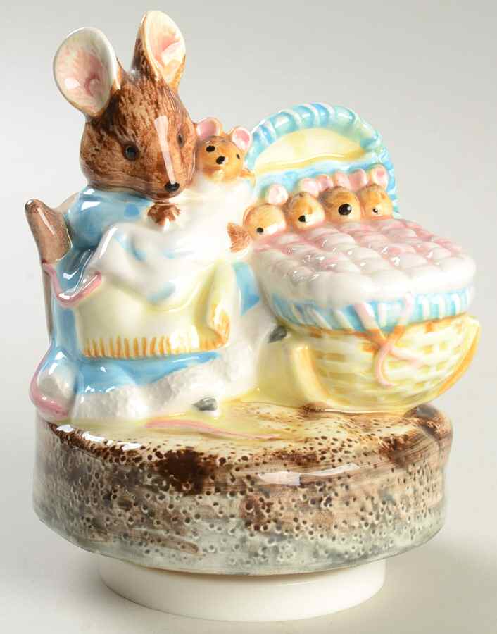 Beatrix Potter-Music Box Hunca Munca-Brahm's Lullaby - No Box by Schmid-1