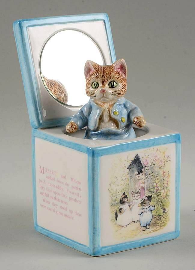 Beatrix Potter-Music Box The Tale Of Tom Kitten - Boxed by Schmid-1