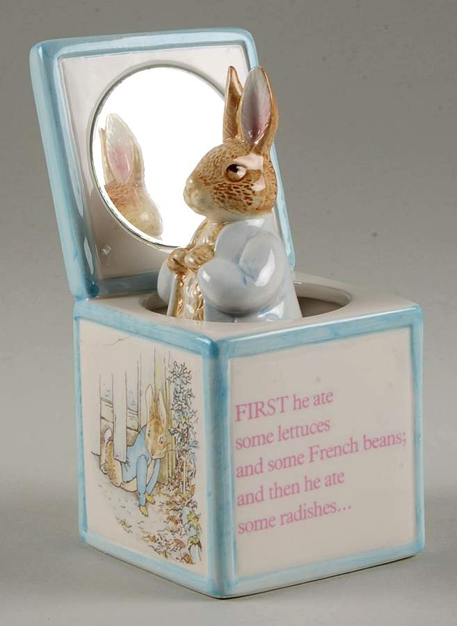 Beatrix Potter-Music Box The Tale Of Peter Rabbit - Boxed by Schmid-1