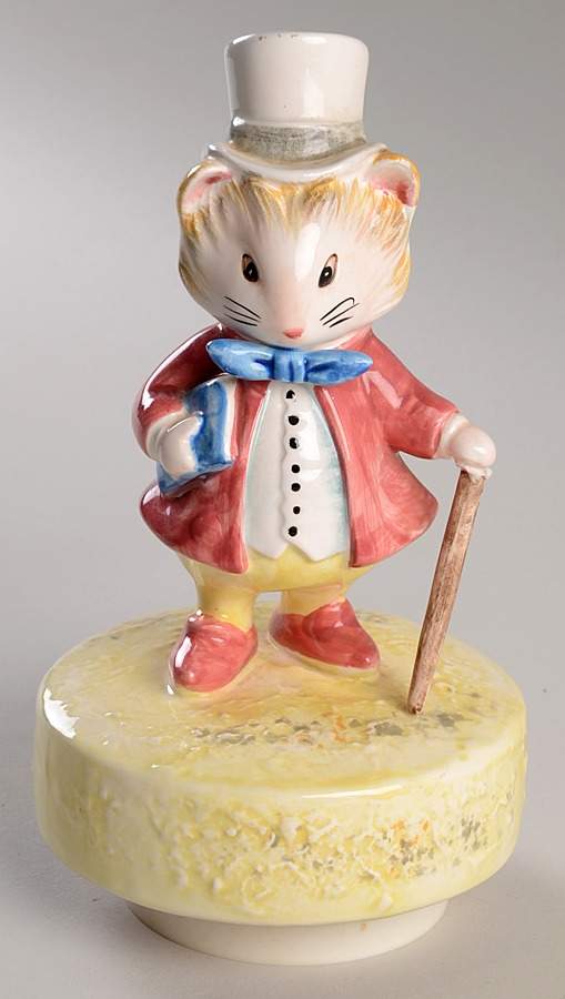 Beatrix Potter-Music Box Amiable Guinea Pig - No Box by Schmid-1