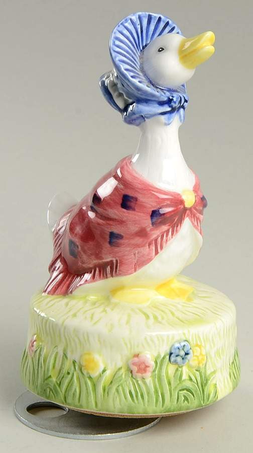 Beatrix Potter-Music Box Jemima Puddle-Duck - Boxed by Schmid-1