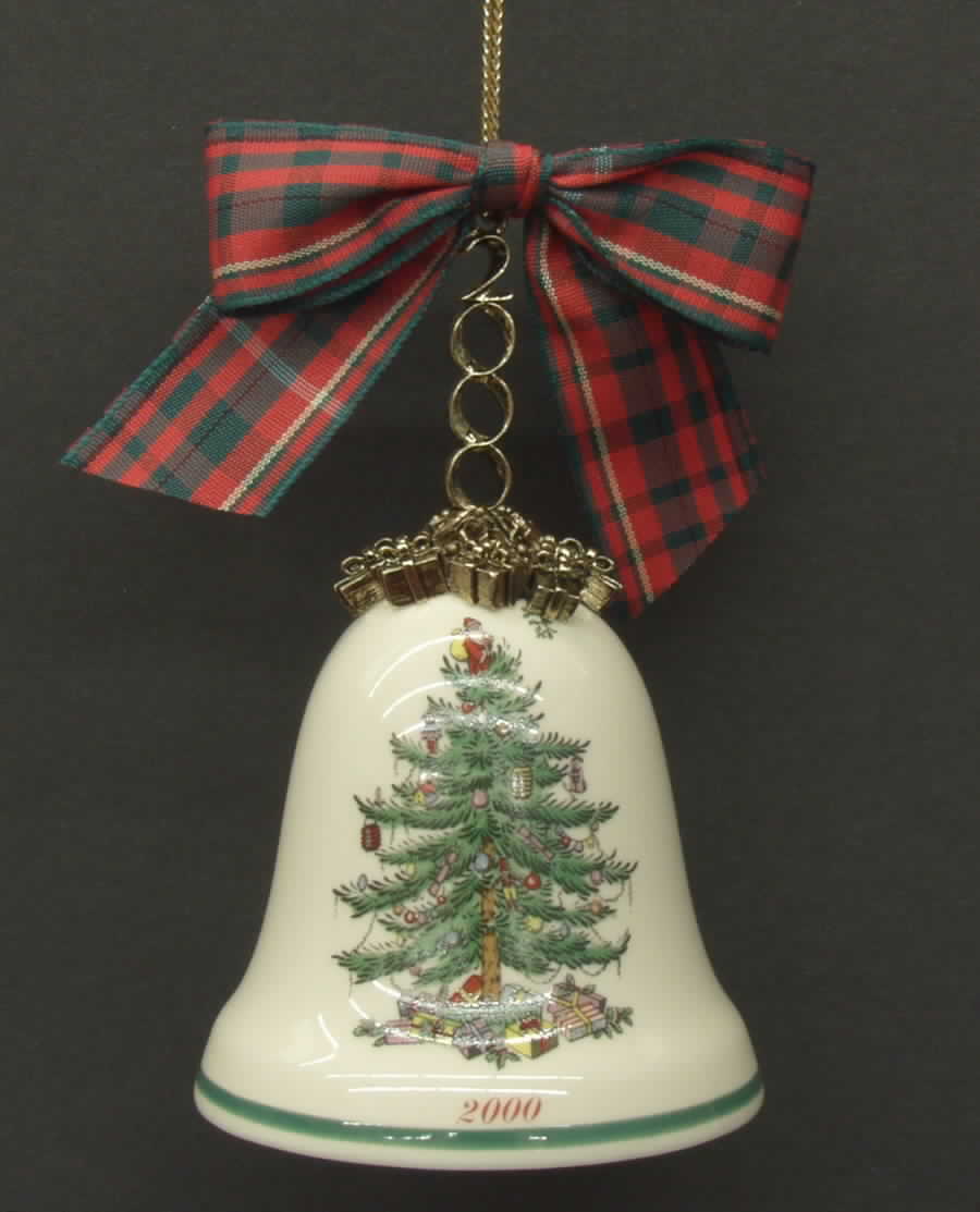 Annual Bell Ornament 2000 - Boxed by Spode-1