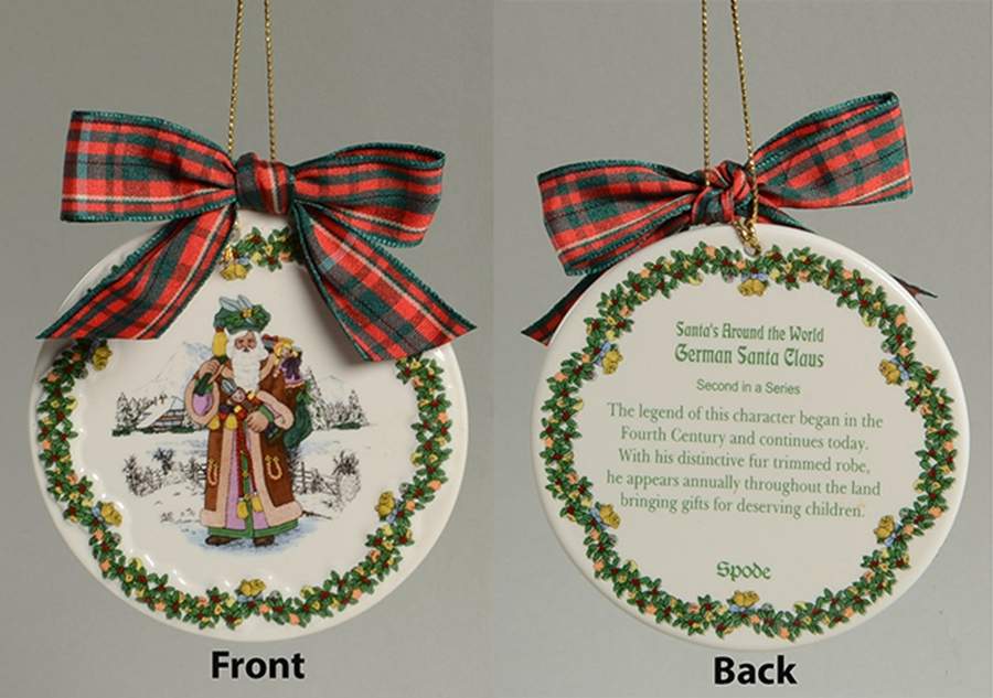 Santas Around the World German - Boxed by Spode-1