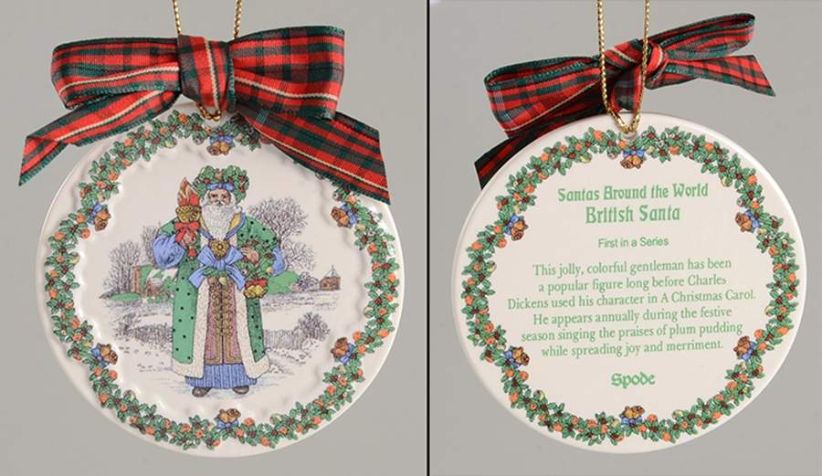 Santas Around the World British - No Box by Spode-1