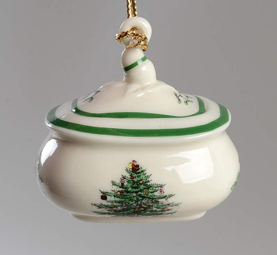 Miniature Ornament Mini Sugar Box - Boxed by Spode-1