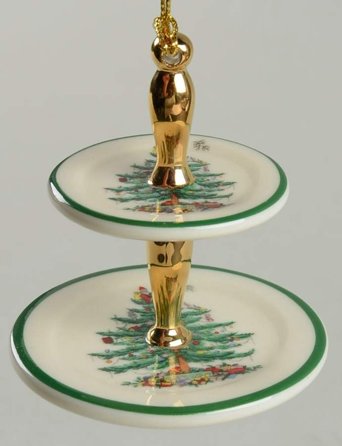 Miniature Ornament 2 Tiered Server - Boxed by Spode-1