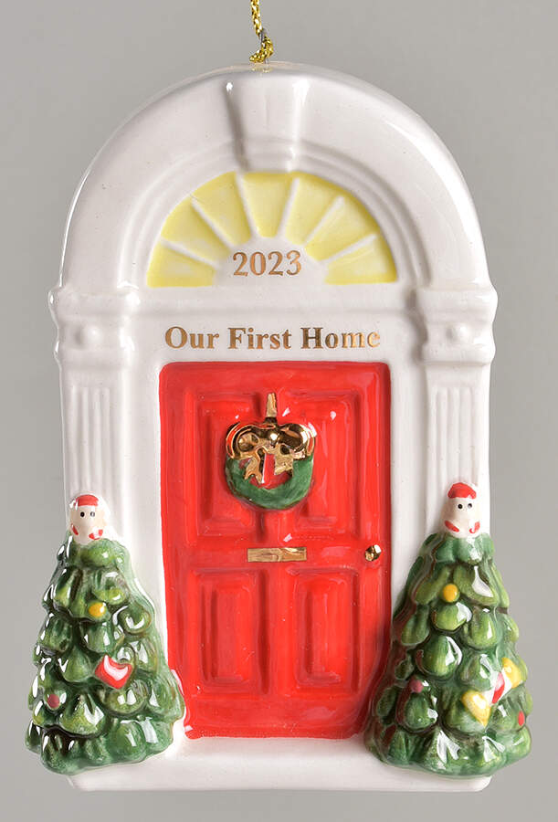 Our New Home Door - First Home - No Box 42 by Spode-1