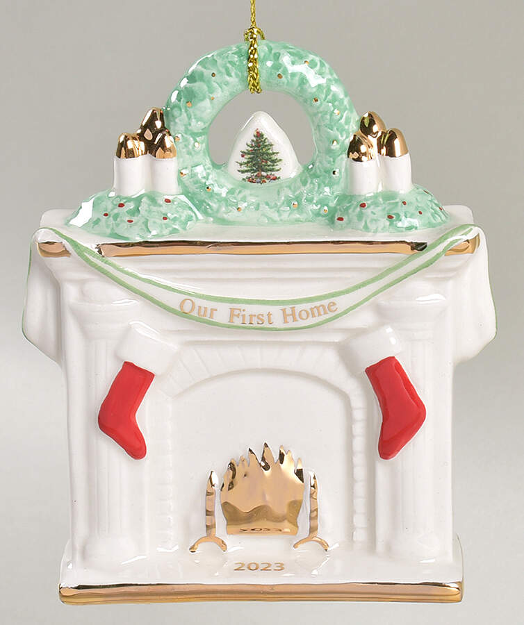 Our New Home Fireplace - Boxed by Spode-1