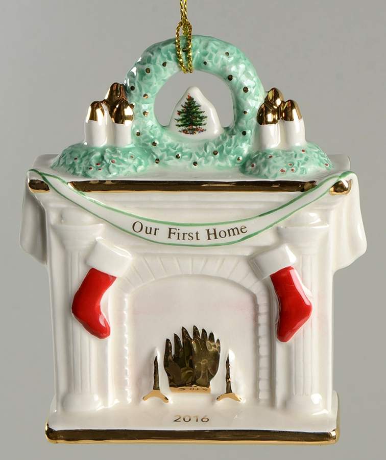 Our New Home Fireplace - Boxed by Spode-1
