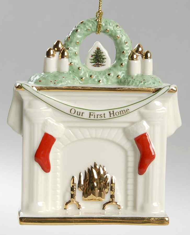 Our New Home Fireplace - First Home - No Box by Spode-1