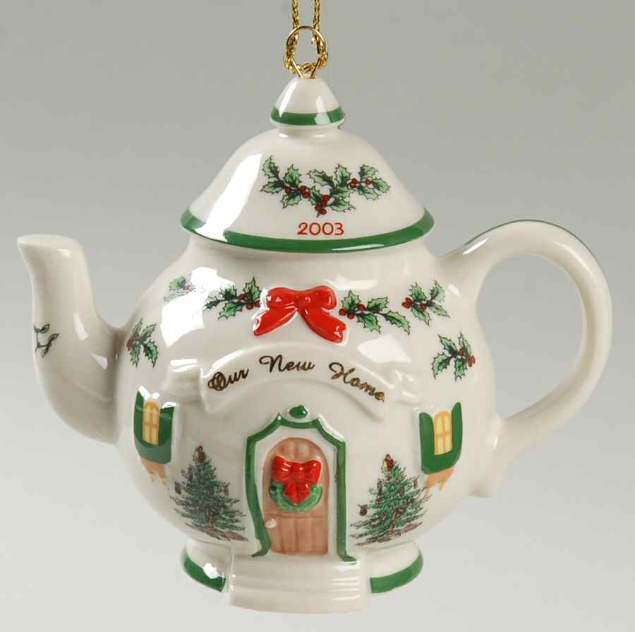 Our New Home Teapot House - No Box by Spode-1