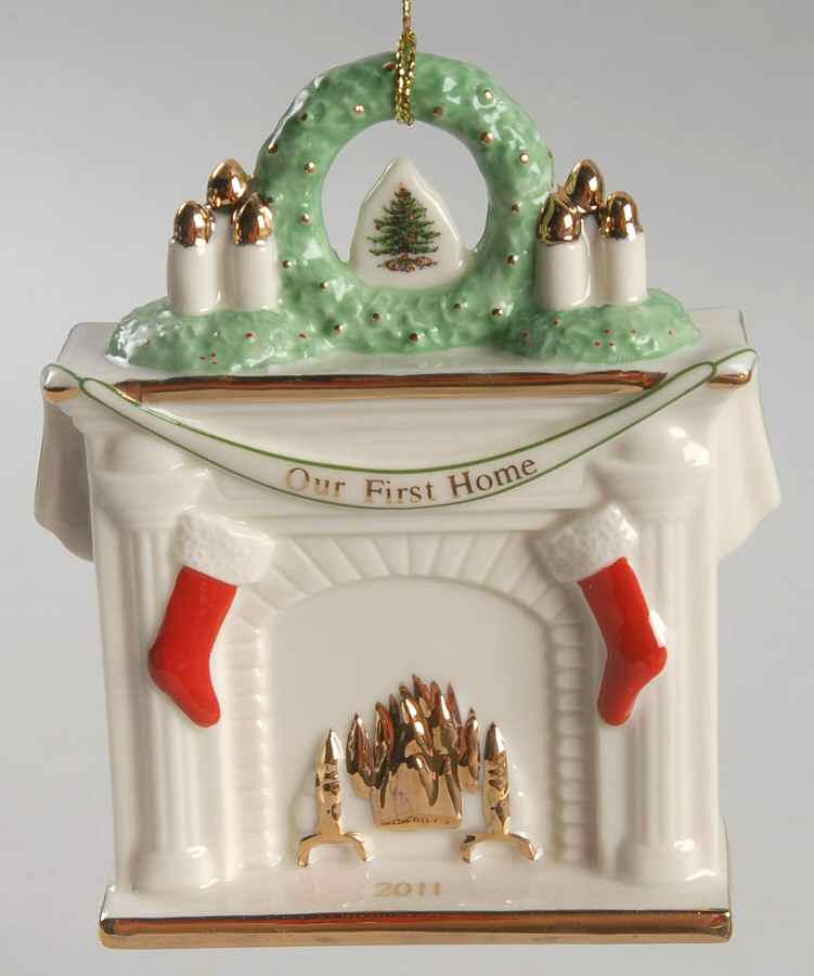 Our New Home Fireplace - First Home - No Box by Spode-1