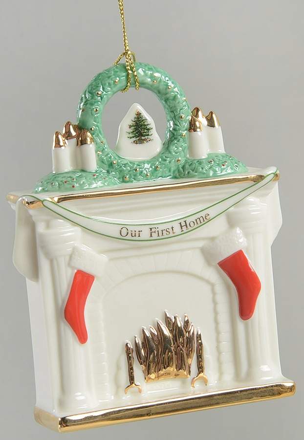 Our New Home Fireplace - First Home - No Box by Spode-1