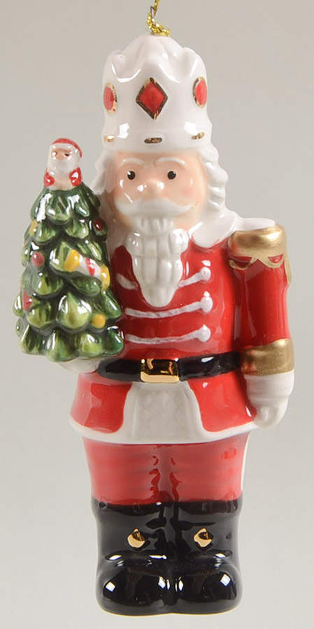 Christmas Tree Ornaments Nutcracker With Tree - Boxed by Spode-1
