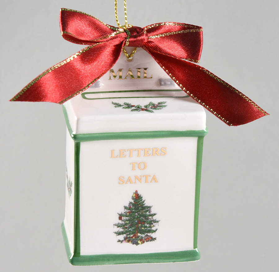 Christmas Tree Ornaments Letters To Santa - Boxed by Spode-1