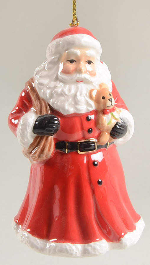 Christmas Tree Ornaments Santa Bell - No Box by Spode-1