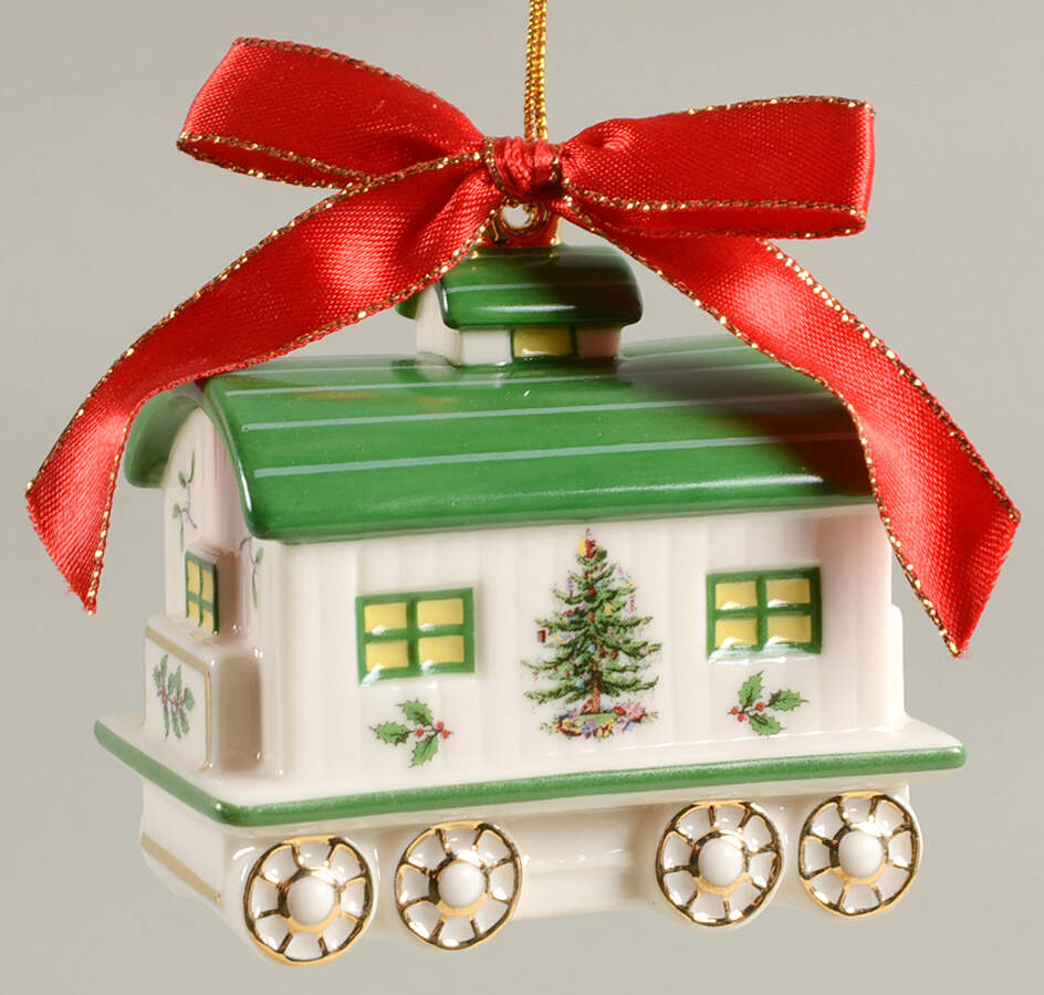 Christmas Tree Ornaments Caboose - Boxed by Spode-1