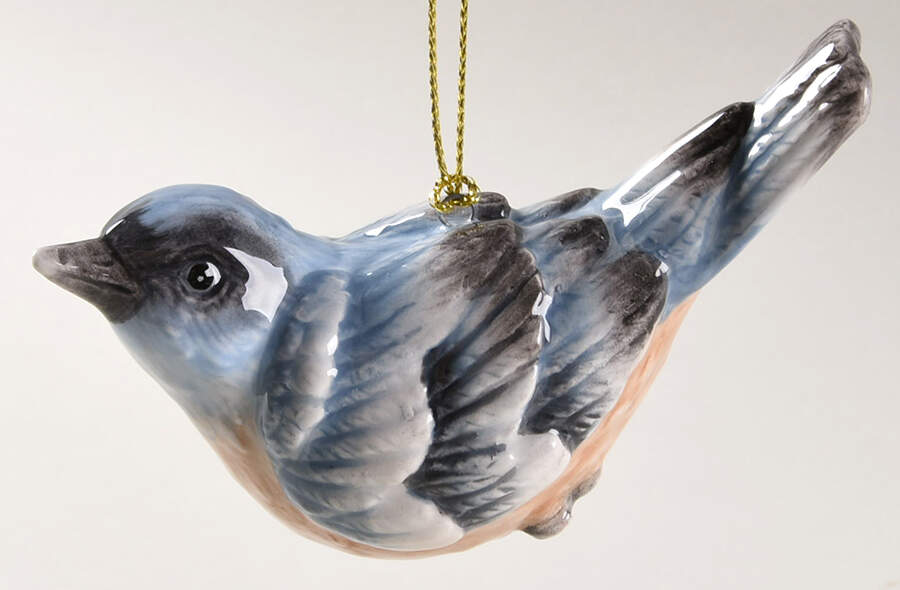 Birds - Christmas Tree Nuthatch - Boxed by Spode-1
