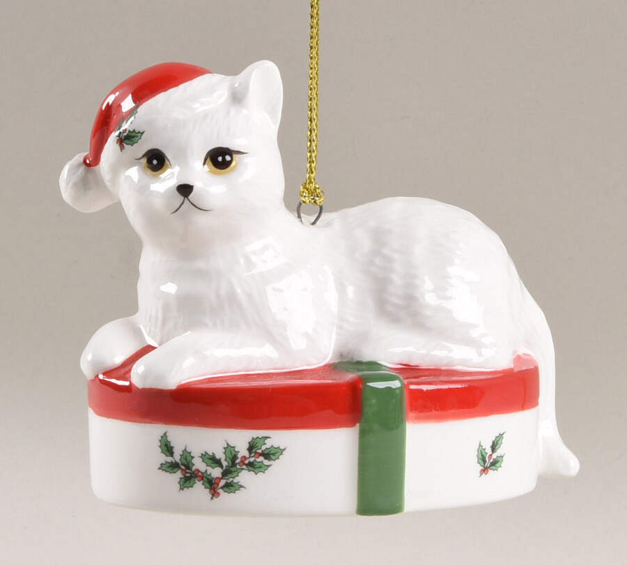 Christmas Tree - Kittens Kitten With Giftbox - Boxed by Spode-1