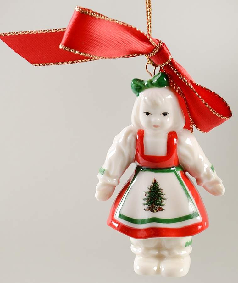 Christmas Tree Ornaments Doll Ornament-Noel - Boxed by Spode-1