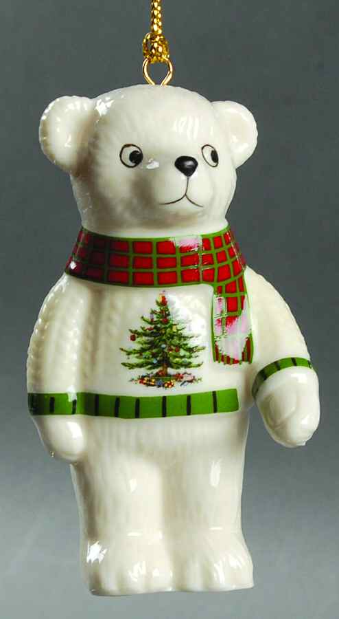Christmas Tree Ornaments Teddy Bear - No Box by Spode-1