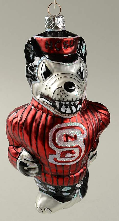 Glasscot Ornaments Nc State Wolfpack-Figure - No Box by Slavic Treasures-1