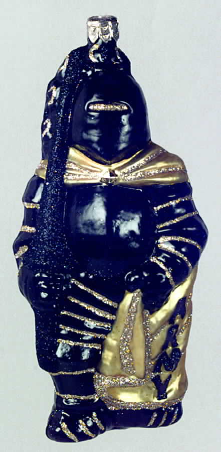 Glasscot Ornaments Army Black Knights-Figure - Boxed by Slavic Treasures-1