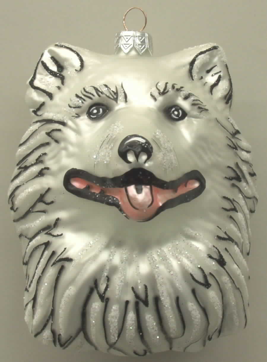 Glasscot Ornaments Connecticut Huskies-Head - With Box by Slavic Treasures-1