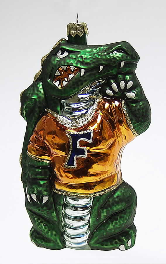 Glasscot Ornaments Florida Gators-Figure - Boxed by Slavic Treasures-1