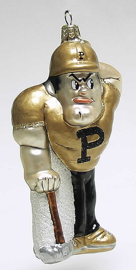 Glasscot Ornaments Purdue Boilermakers-Pete Figure - No Box by Slavic Treasures-1