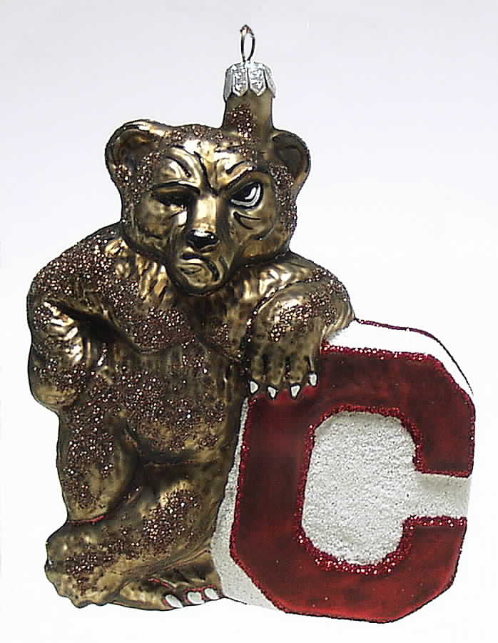 Glasscot Ornaments Cornell Bears-Figure - No Box by Slavic Treasures-1