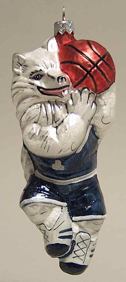Glasscot Ornaments Connecticut Huskies-Basketball - Boxed by Slavic Treasures-1