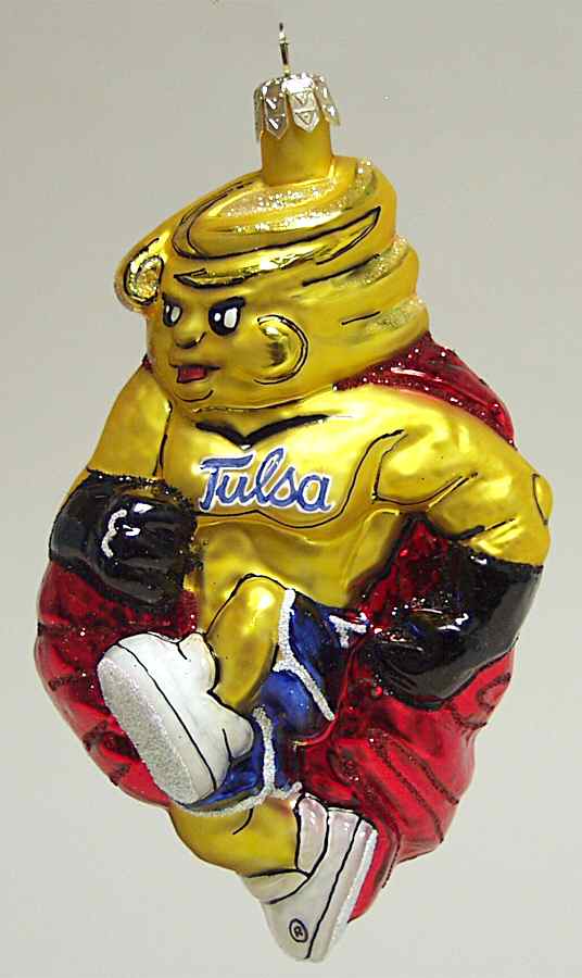 Glasscot Ornaments Tulsa Hurricanes-Figure - Boxed by Slavic Treasures-1