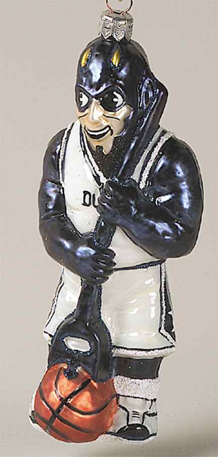 Glasscot Ornaments Duke Blue Devils-Basketball Figure - With Box 53 by Slavic Treasures-1