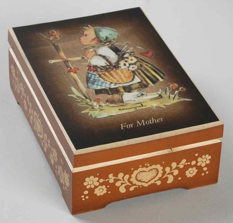 Mothers Day Box-Annual-Wooden Message Of Love - No Box by Schmid-1
