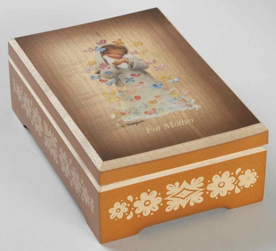 Mothers Day Box-Annual-Wooden Waltz Of Flowers - Boxed by Schmid-1