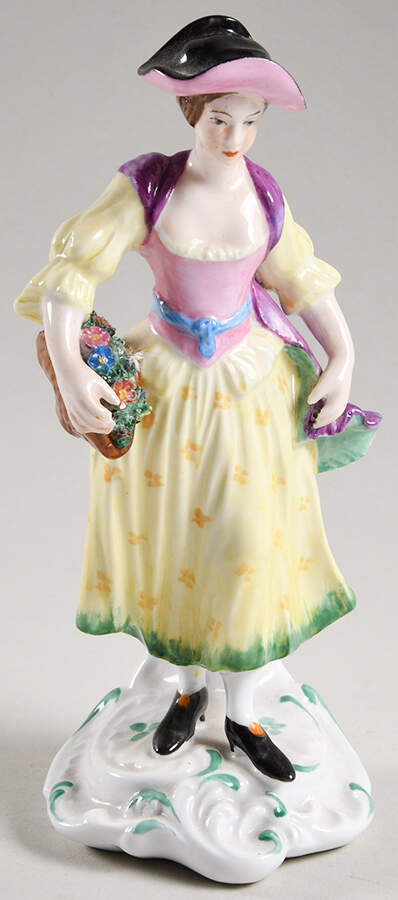 Chelsea Figurine Mistress Campbell - Boxed by Spode-1