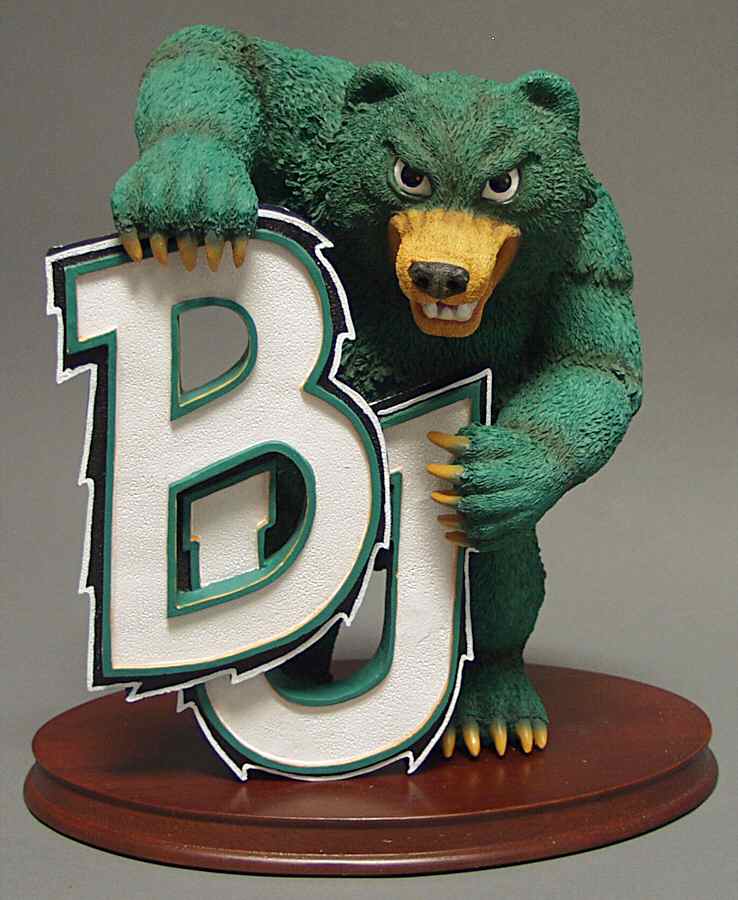 College and University Figurines Baylor Bears - Boxed by Slavic Treasures-1