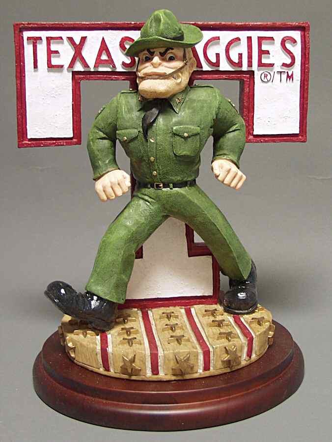 College and University Figurines Texas A & M Aggies - Boxed by Slavic Treasures-1