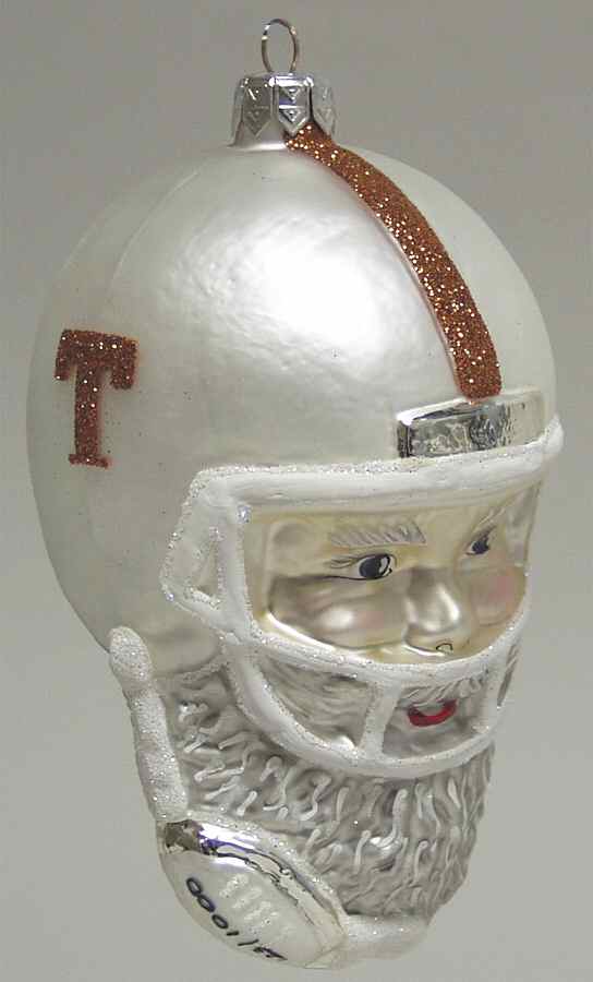 Santa Football-Ornaments Tennessee Volunteers - Boxed by Slavic Treasures-1