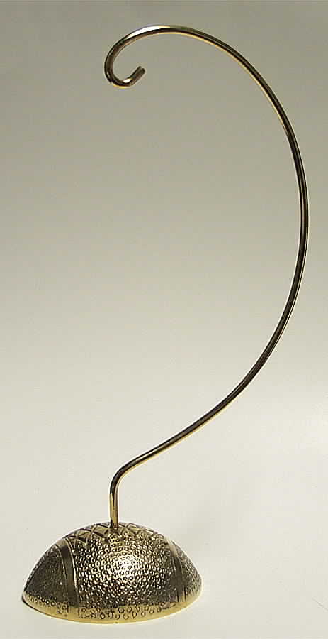 Slavic Treasures Giftware Brass Football Ornament Hanger - No Box by Slavic Treasures-1