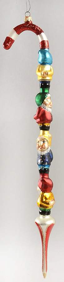 Christmas Canes Elf Cane - With Box by Slavic Treasures-1