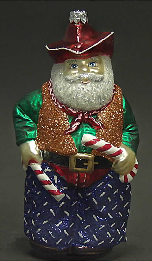 As Time Goes By Six Shootin Santa - Boxed by Slavic Treasures-1