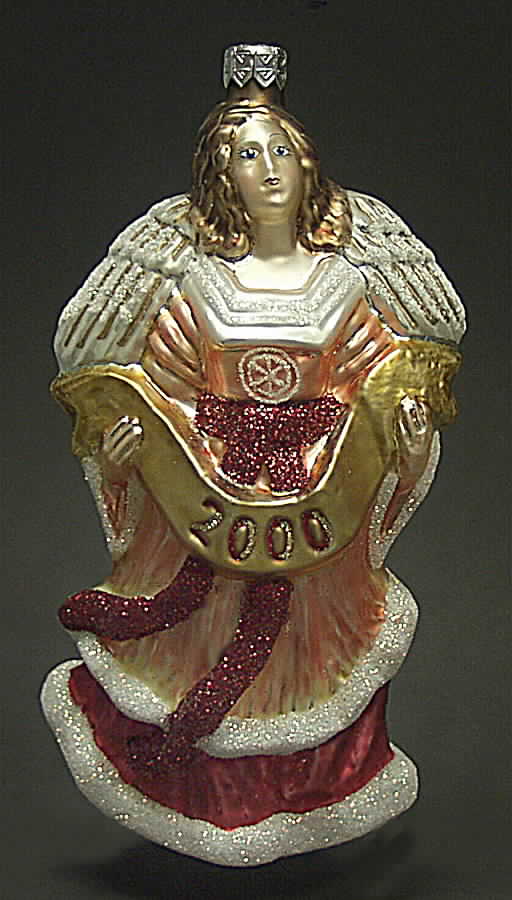 As Time Goes By Millennium Angel-Peach - Boxed by Slavic Treasures-1