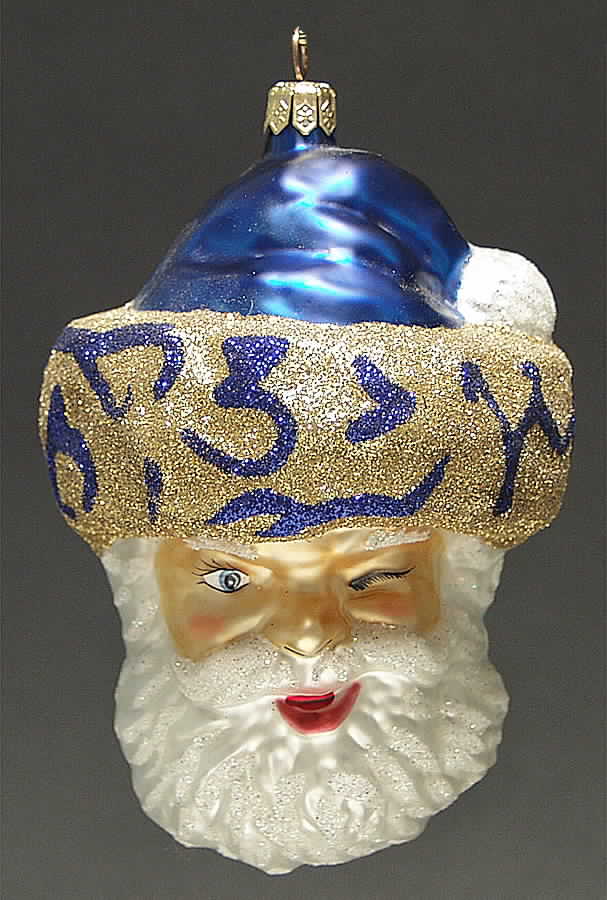 As Time Goes By Winter Winks-Cobalt - Boxed by Slavic Treasures-1
