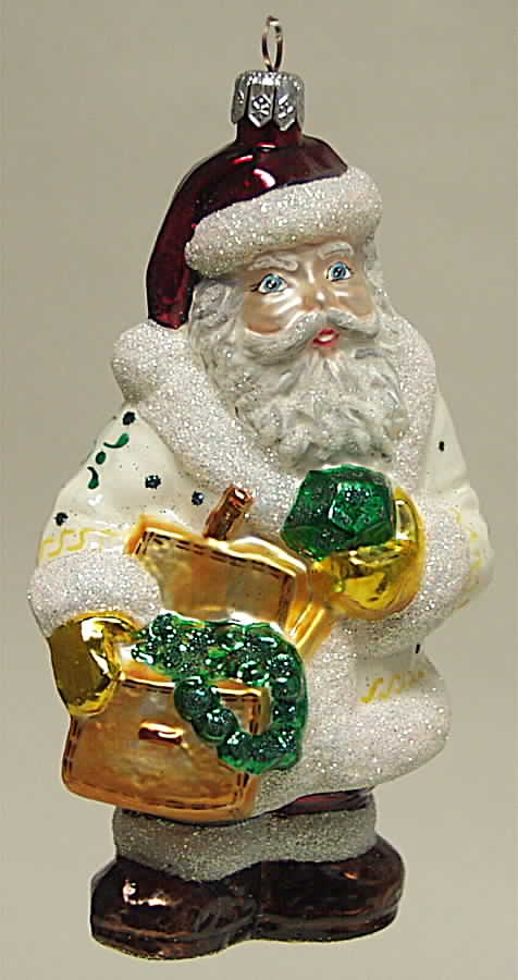 As Time Goes By Gleam Team Iii:Emerald Santa - Boxed by Slavic Treasures-1
