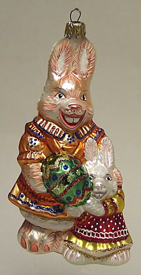 As Time Goes By Rose & Roxy Rabbit - Boxed by Slavic Treasures-1