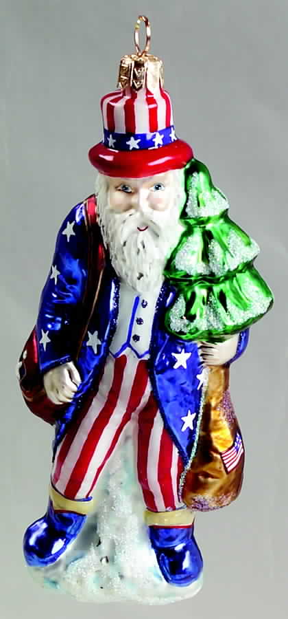 As Time Goes By Freedom Santa - No Box 238 by Slavic Treasures-1