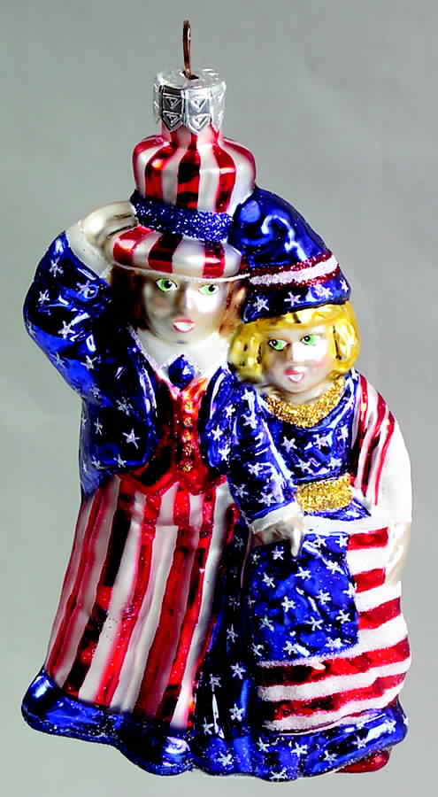 As Time Goes By Patriotic Pair - No Box by Slavic Treasures-1
