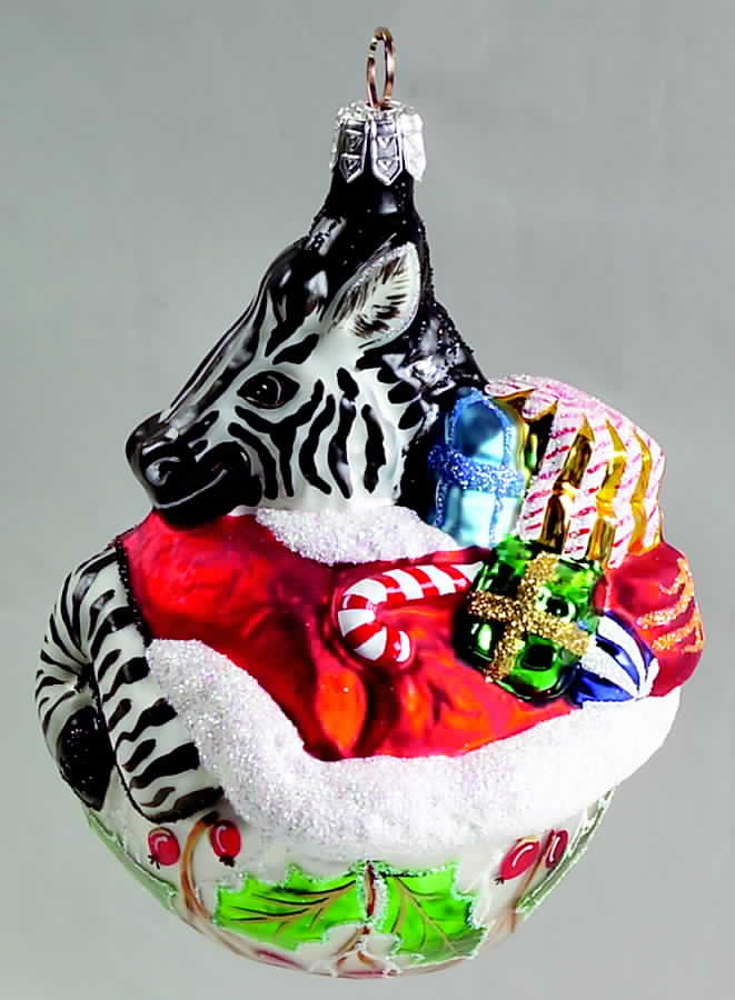 As Time Goes By Roly Poly Zebra - Boxed by Slavic Treasures-1